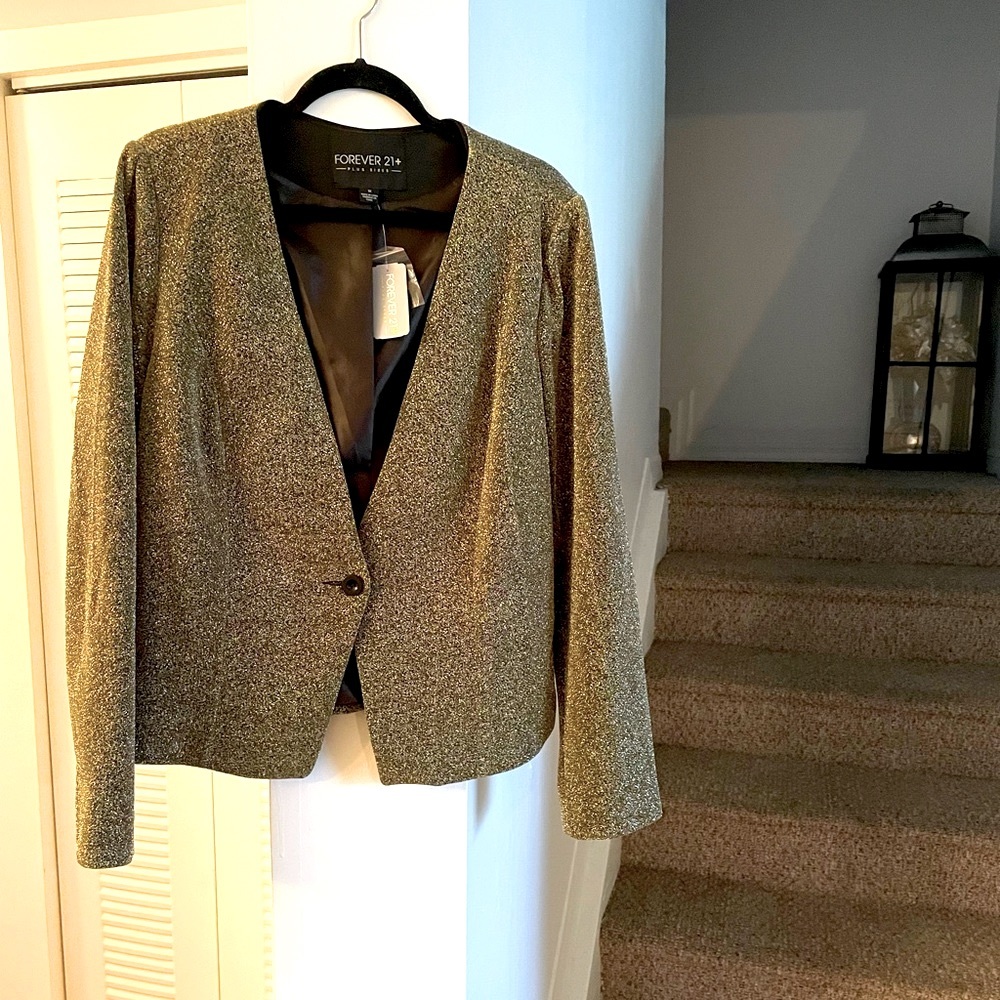 Plus size blazer